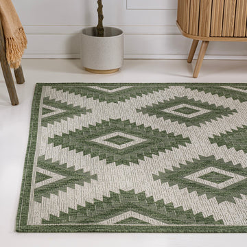 Lior Geometric Moroccan Diamond Area Rug